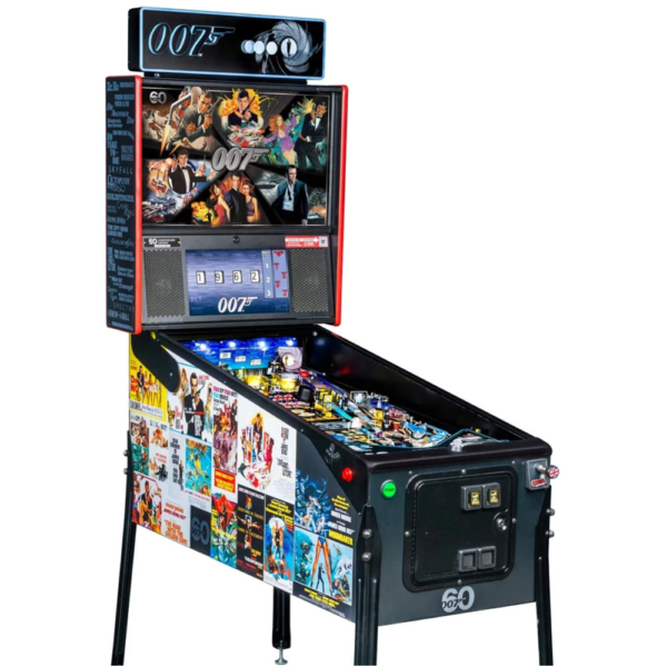 007_pinball_angle_1000x1000 James Bond 007 60th Annivesary limited Edition Pinball Machine