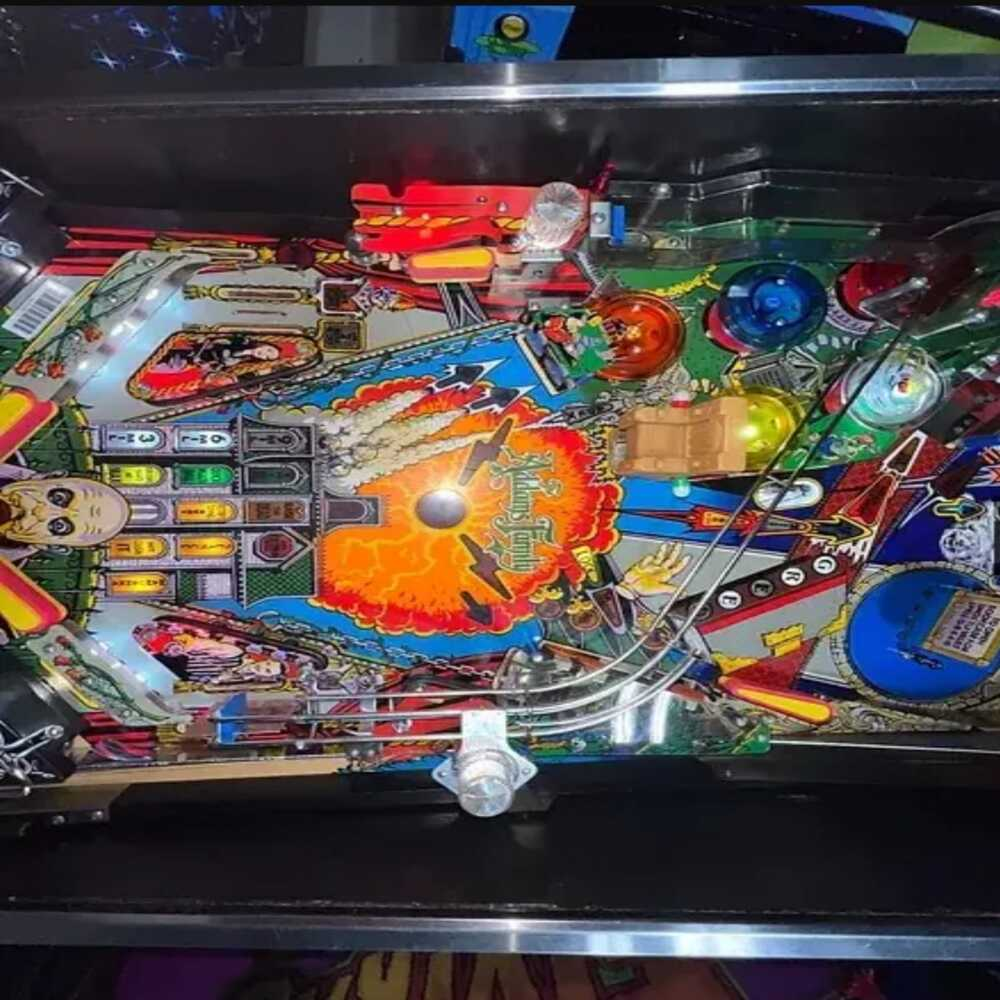 Addams family pinball machine