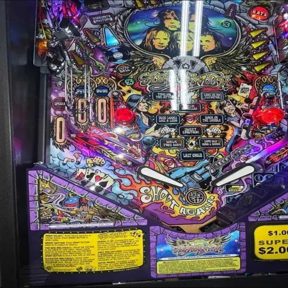 Aerosmith Premium Pinball machine