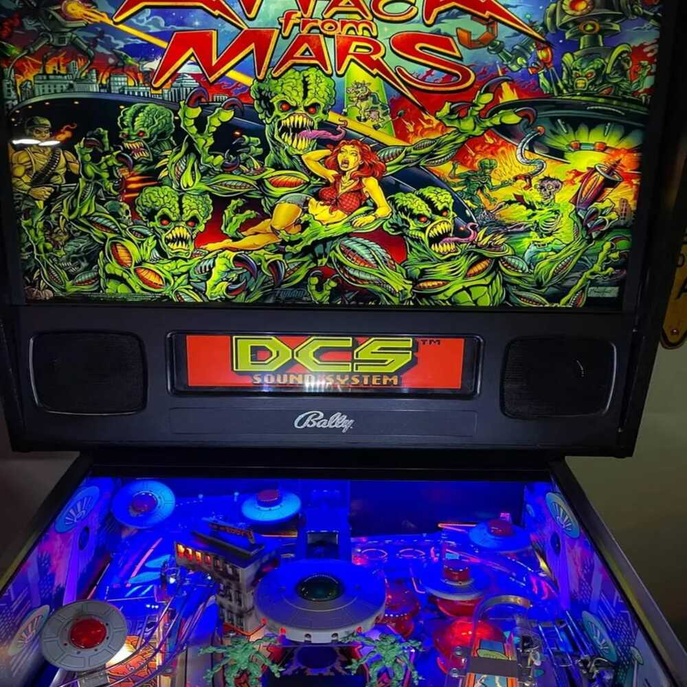 Attack From Mars Pinball Machine
