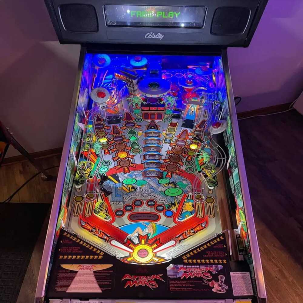 Attack From Mars Pinball Machine