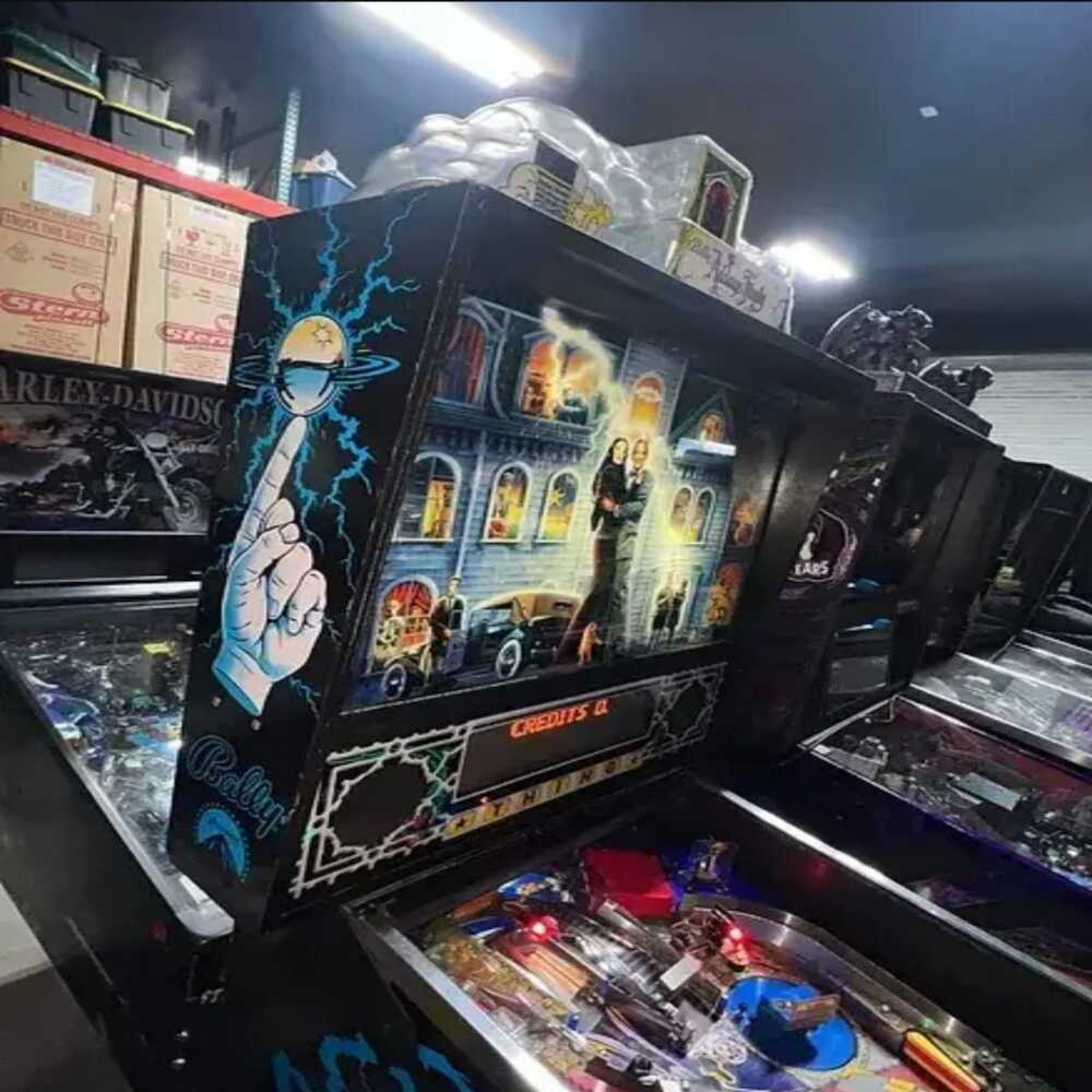 Addams family pinball machine